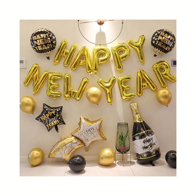 【阿米氣球派對】現代風迎新春氣球套餐組(跨年/除夕佈置/氣球佈置) 價格比較,價格查詢,歷史價格詳細信息