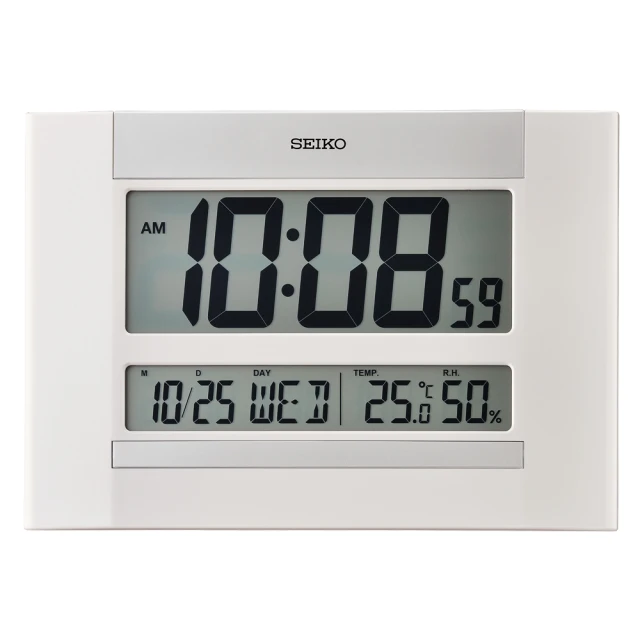 SEIKO 精工 溫溼度顯示 貪睡電子桌鐘 QHL095K 歷史價格詳細信息