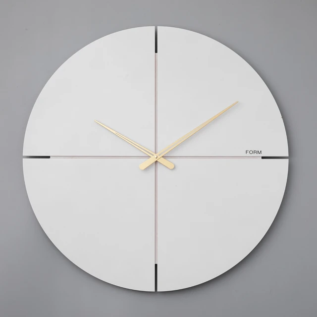 北歐風設計時鐘-極簡實木30cm 歷史價格詳細信息