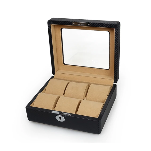 【P&W名錶收藏盒】【玻璃鏡面】碳纖維紋 手工精品 12只裝錶盒 歷史價格詳細信息