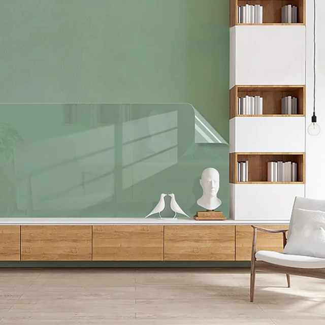 牆面靜電保護膜透明不傷牆防踢髒防潮貼紙牆壁防水貼膜 歷史價格詳細信息