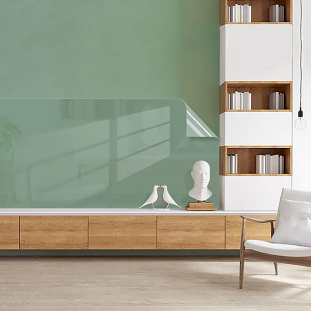 牆面靜電保護膜透明不傷牆防踢髒防潮貼紙牆壁防水貼膜 歷史價格詳細信息