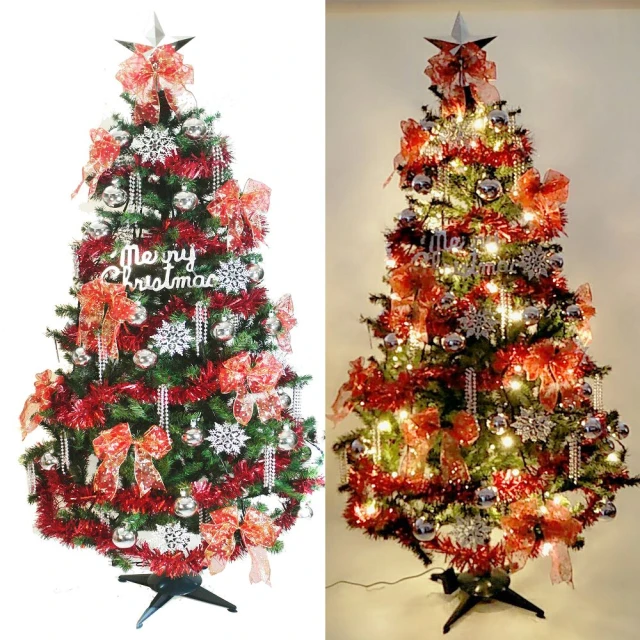 摩達客耶誕-台灣製6呎/6尺(180cm)豪華版夢幻粉紅聖誕樹(浪漫櫻花粉銀系配件)(不含燈) 歷史價格詳細信息