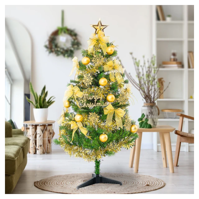 摩達客耶誕-台灣製4尺(120cm)豪華版夢幻粉紅聖誕樹(浪漫櫻花粉銀系配件)+100燈LED燈暖白光1串 歷史價格詳細信息