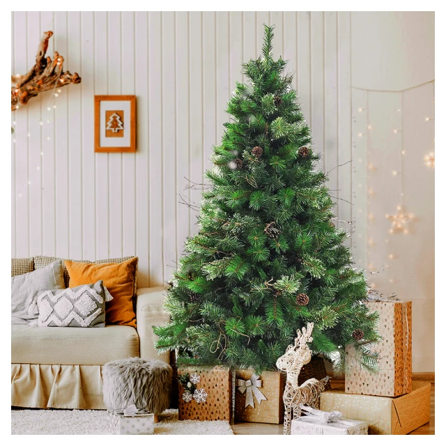 【摩達客】台灣製  6呎 / 6尺(180cm)特級綠松針葉聖誕樹裸樹 (不含飾品)(不含燈) 歷史價格詳細信息