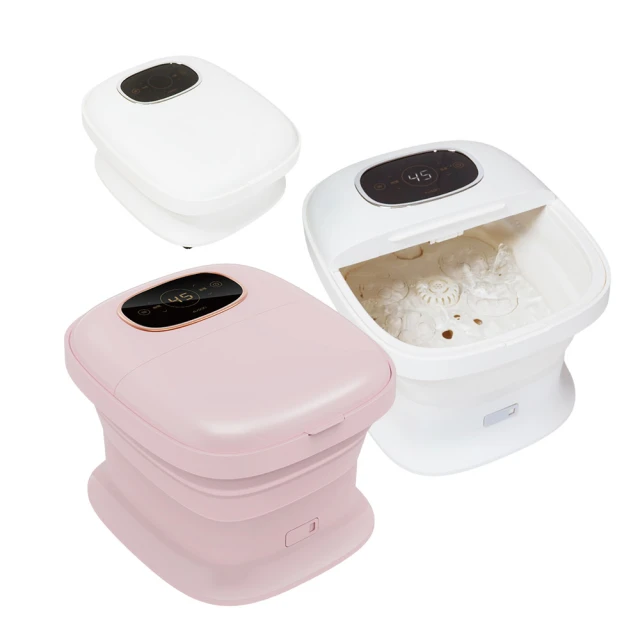 全自動摺疊塑料足浴桶家用自動加熱恆溫泡腳桶成人養生按摩足浴盆 歷史價格詳細信息