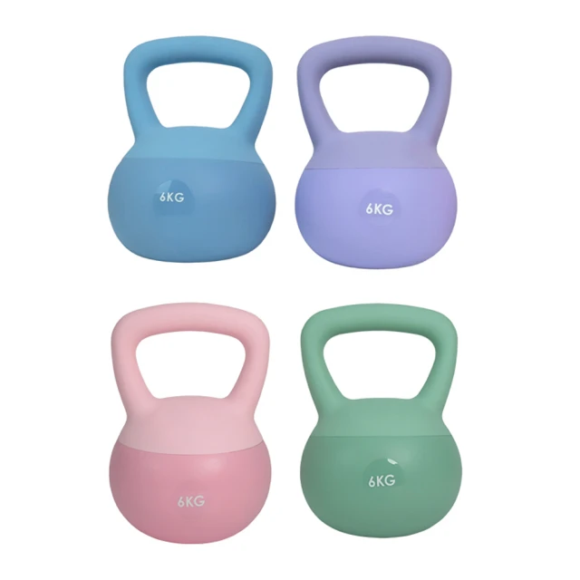 軟壺鈴女士健身家用 軟體5kg提壺啞鈴深蹲練臀翹臀力量訓練沙壺鈴 歷史價格詳細信息