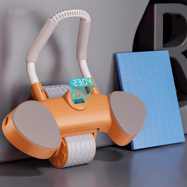 【HONBO】自動回彈計數健腹輪 液晶數顯馬甲線腹肌訓練器 平板支撐健身輔助器 價格比較,價格查詢,歷史價格詳細信息