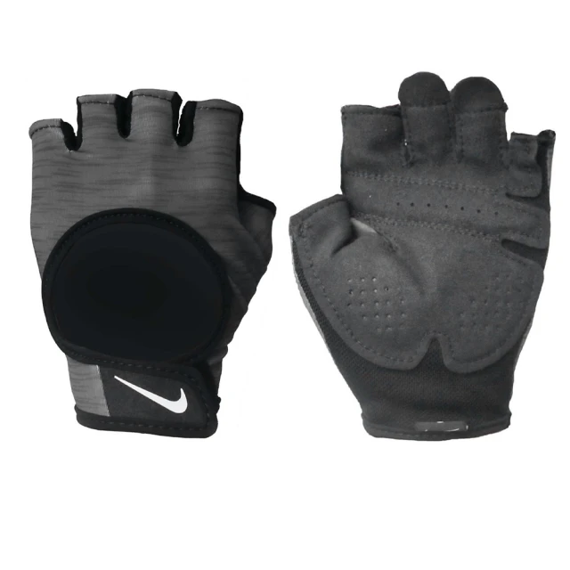 Nike 耐吉 手套 Gym Essential Glove 男款 黑白 魔鬼氈 透氣 露指 訓練 健身 運動手套 N1012315-091 歷史價格詳細信息