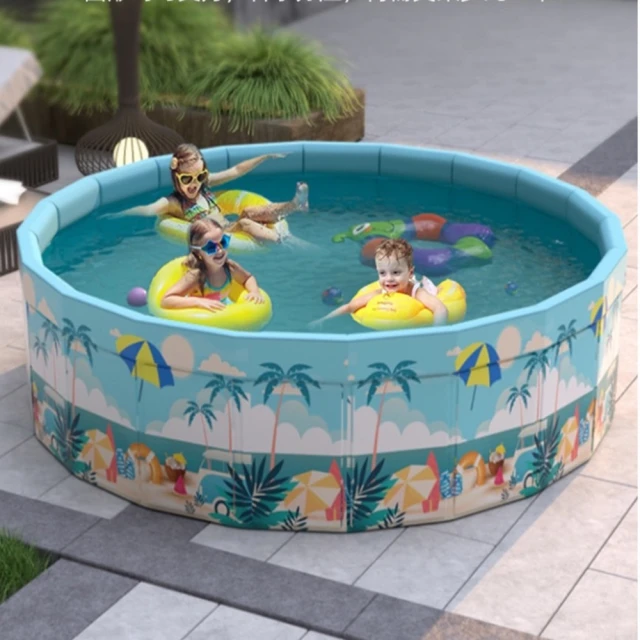 【免充氣游泳池】折疊泳池 戲水池 兒童游泳池 免打氣 家庭戲水池 家用小孩玩具池 歷史價格詳細信息