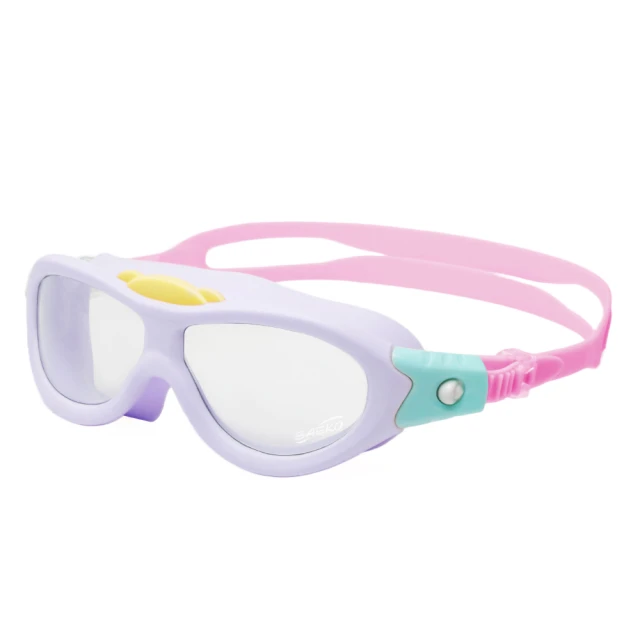 【SAEKO】超大鏡面廣角兒童泳鏡  透明粉 K7_TR-PK 歷史價格詳細信息