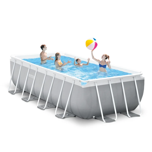 INTEX 長型框架速搭大型游泳池(附砂濾水泵)549x274x132cm(17203L)適用6歲+ (26355EH) 歷史價格詳細信息