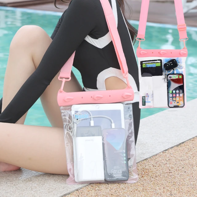 手機袋游泳玩水必備 卡通掛繩+手機防水袋 迪士尼卡通可愛 OPPO iPhone 三星 Vivo 華爲 防水手機袋 歷史價格詳細信息