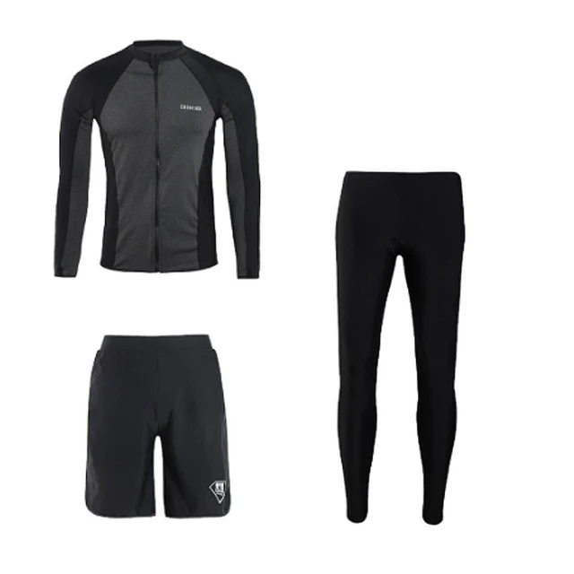 成人女款五件套-潛水衣(防曬泳裝/衝浪衣泳褲/潛水套裝/防曬泳衣/長袖泳衣/浮潛泳衣/運動泳衣) 歷史價格詳細信息