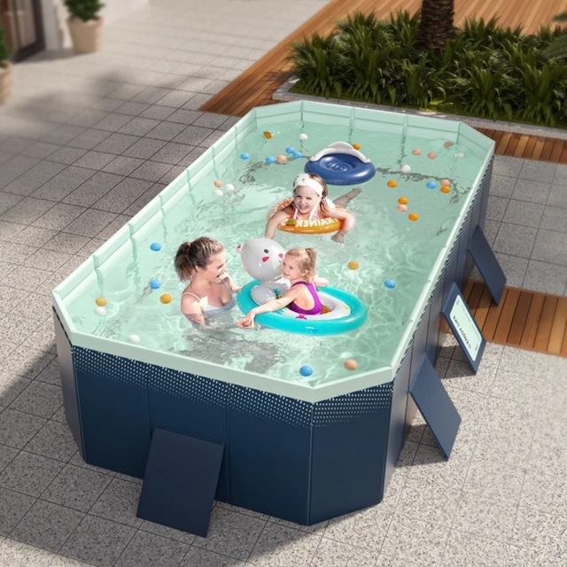 【免充氣游泳池】折疊泳池 戲水池 兒童游泳池 免打氣 家庭戲水池 家用小孩玩具池 歷史價格詳細信息