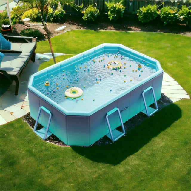 【免充氣游泳池】折疊泳池 戲水池 兒童游泳池 免打氣 家庭戲水池 家用小孩玩具池 歷史價格詳細信息