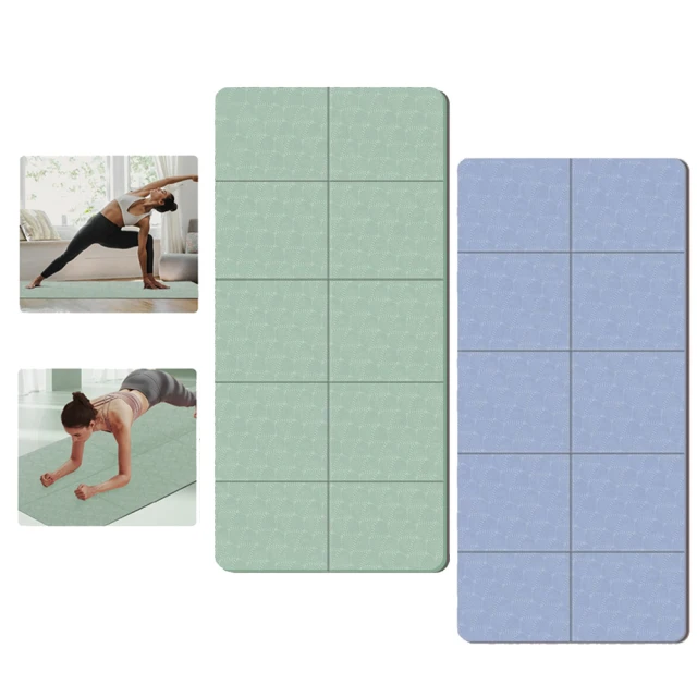 瑜伽墊TPE折疊瑜伽墊便捷式折疊墊運動墊可加寬加厚源頭，特價~特價促銷 歷史價格詳細信息