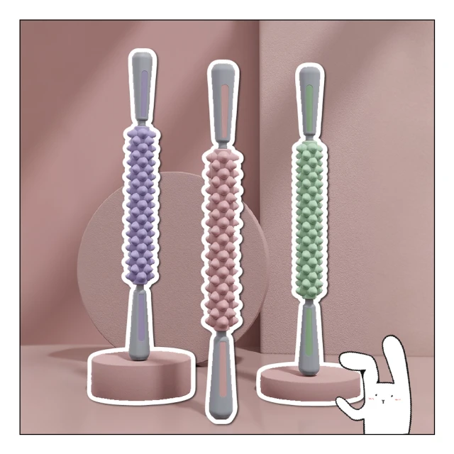 齒輪按摩棒瑜伽狼牙棒肌肉放松按摩棒私筋膜滾軸塑料滾輪棒 歷史價格詳細信息