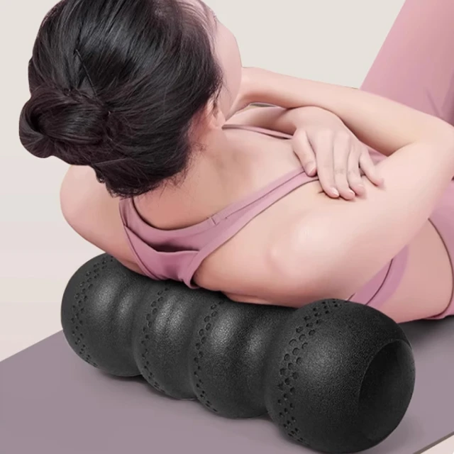 【時尚玩家】按摩瑜珈滾筒 花生球滾筒 加長45cm 55D(瑜伽柱 瑜珈滾輪 瑜珈軸 按摩滾筒) 歷史價格詳細信息