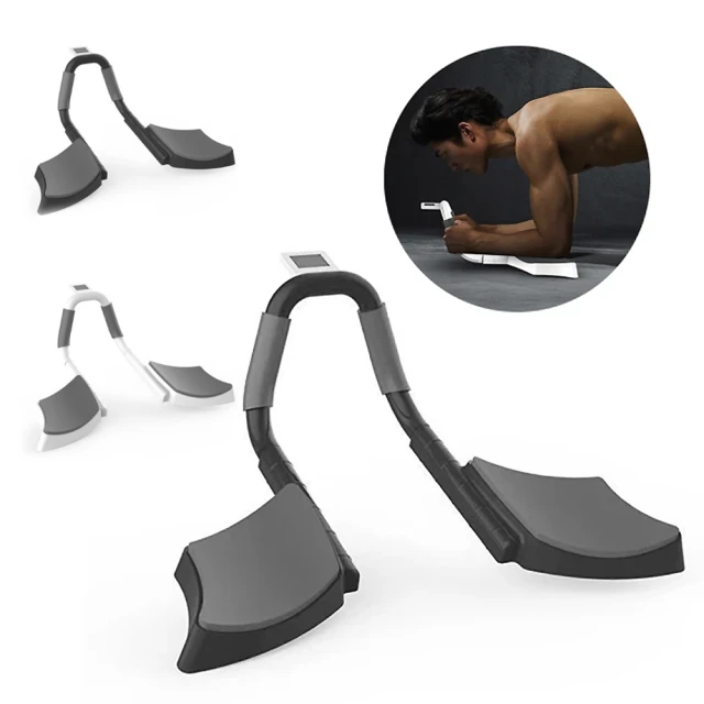 多功能平板支撐核心健腹輪自動回彈捲腹器計時健腹輪LFL-005 歷史價格詳細信息