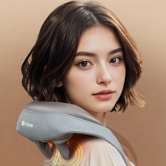 揉捏肩頸按摩器帶加熱 背帶頸部按摩器電動按摩披肩 斜方肌肩部 歷史價格詳細信息