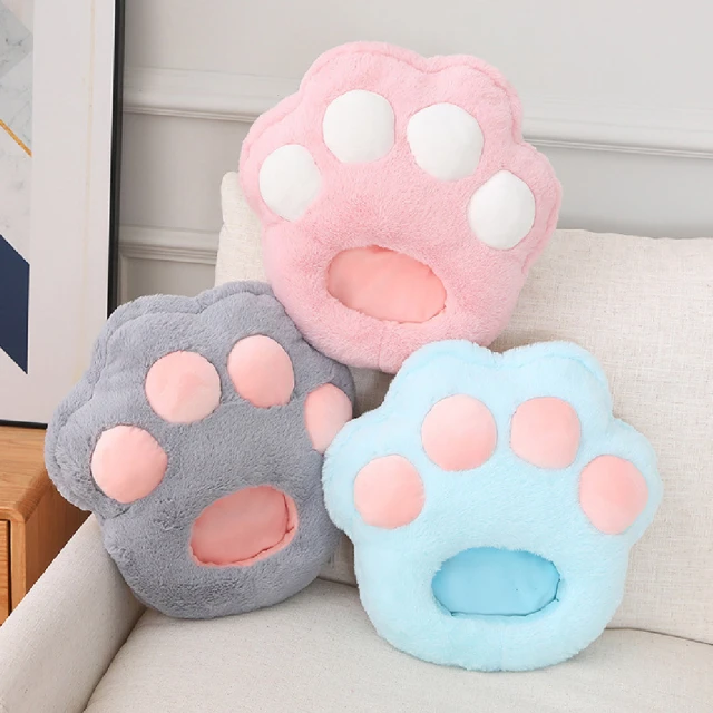 【貓爪造型暖腳器】 貓掌暖腳寶 可拆洗暖腳寶 暖腳套 保暖 USB暖腳枕 歷史價格詳細信息