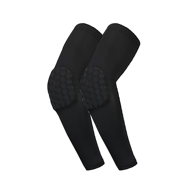 運動防撞護肘護臂護膝蜂窩男成人籃球足球橄欖球護具透氣吸汗緩衝 歷史價格詳細信息