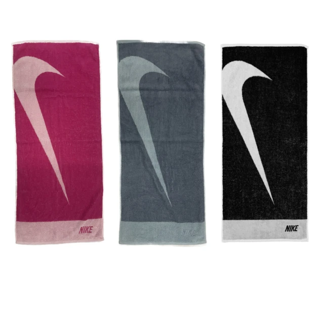 Nike 毛巾 Jacquard Towel 黑 白 運動毛巾 大Logo 純棉 N100153903-6MD【ACS】 歷史價格詳細信息