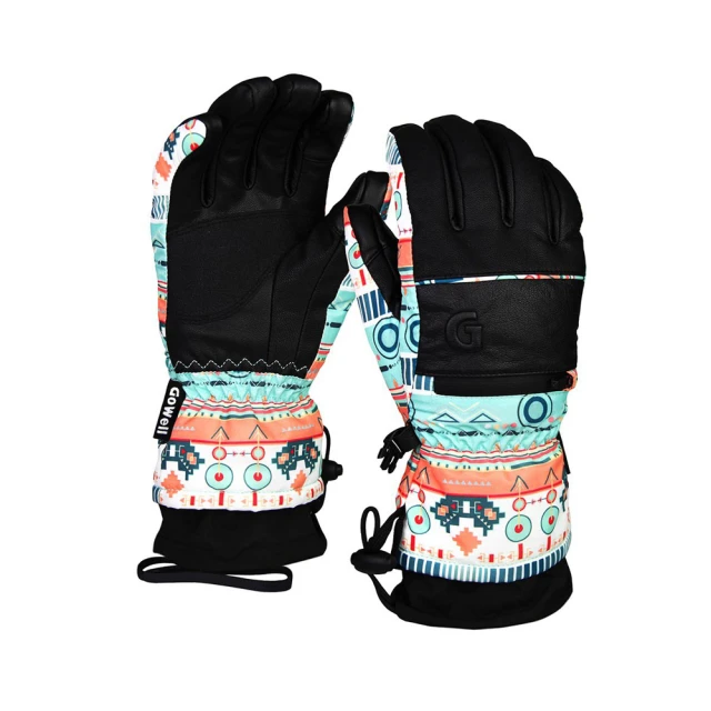 【WellFit】GO WELL 防水滑雪手套 - 女款(五指/桃紅) 歷史價格詳細信息