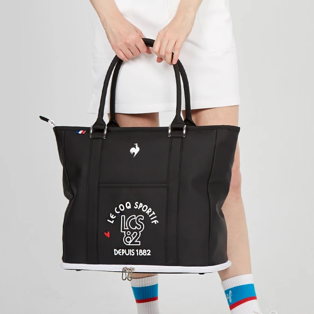 【LE COQ SPORTIF 公雞】高爾夫系列 黑色防水高透氣可調節高爾夫球帽 QGT0J108 歷史價格詳細信息