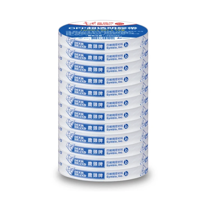 【DEER BRAND 鹿頭牌】薄型手撕雙面膠帶6mm x 15Y 歷史價格詳細信息
