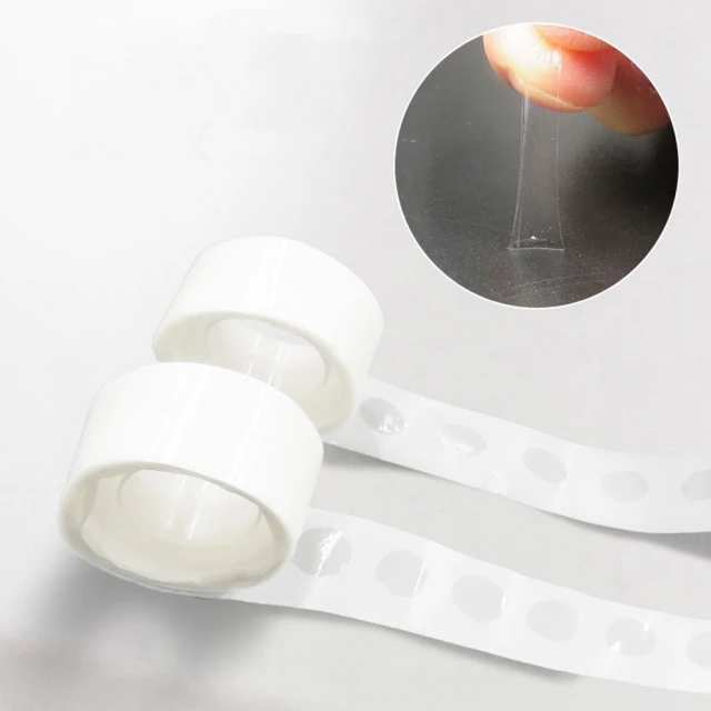 【橘魔法】無痕點點雙面膠-2000粒/20捲(隱形 無痕 氣球派對 布置 固定膠 圓形貼 透明膠 無痕膠 點點貼) 歷史價格詳細信息