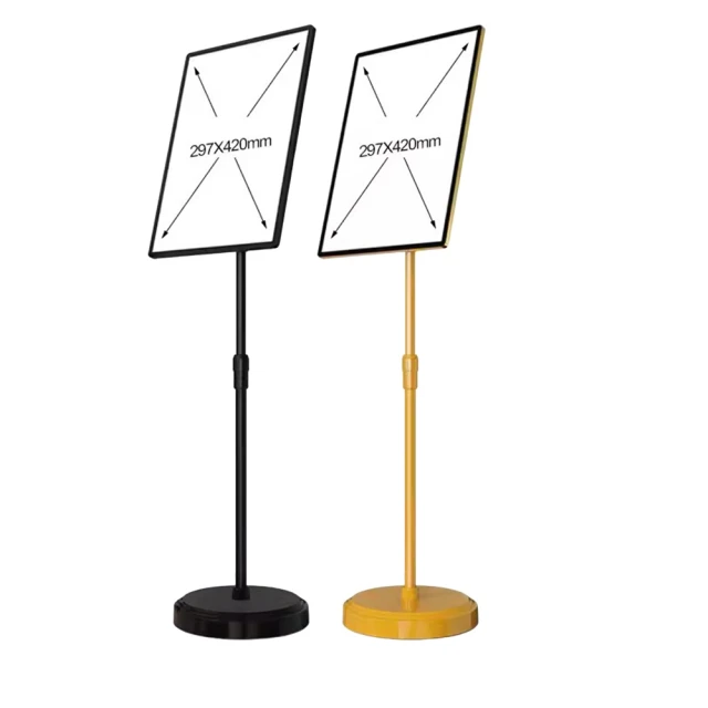 立式廣告牌標示牌 導向指引牌 展示架 支架辦公升降展示架 告示牌 指示牌可伸縮 營業立牌價格牌 歷史價格詳細信息
