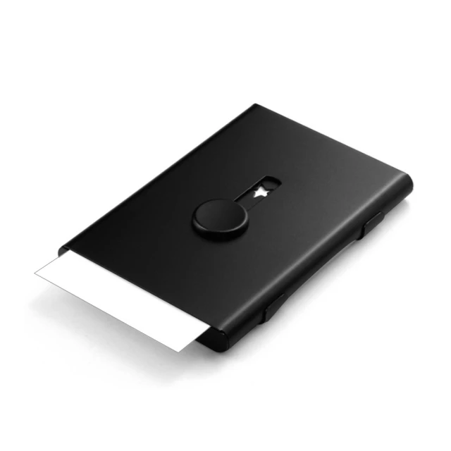 嚴選 鋁合金自動彈出式防盜信用卡卡盒/卡套/錢夾 銀 歷史價格詳細信息