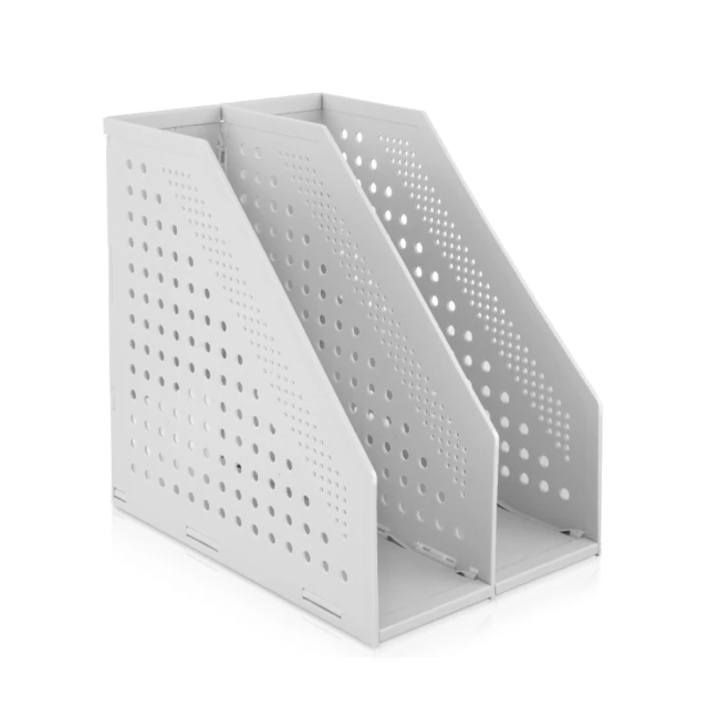 【Deli 得力】開放式四段折疊雜誌箱/TB506-3色(270x150x180mm) 歷史價格詳細信息