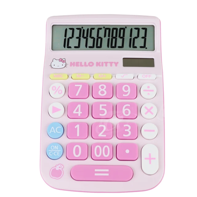 計算機 HELLO KITTY 桌上型計算機 凱蒂貓 紅色吸手指頭黑白按鍵款 12位元 太陽能 現貨 ~ 八寶糖小舖 歷史價格詳細信息