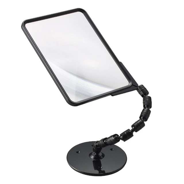 【日本 I.L.K.】1.8x/193x140mm 日本製超大鏡面菲涅爾可彎式立座放大鏡 1730 歷史價格詳細信息