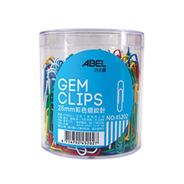 【ABEL】事務圓筒50mm彩色迴紋針-150入 歷史價格詳細信息