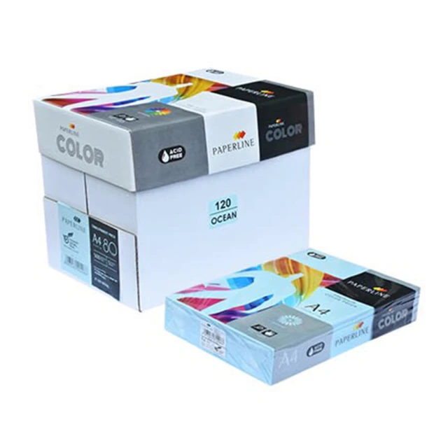 PAPERLINE淺藍120彩色影印紙A4 70G(5包/箱) 歷史價格詳細信息