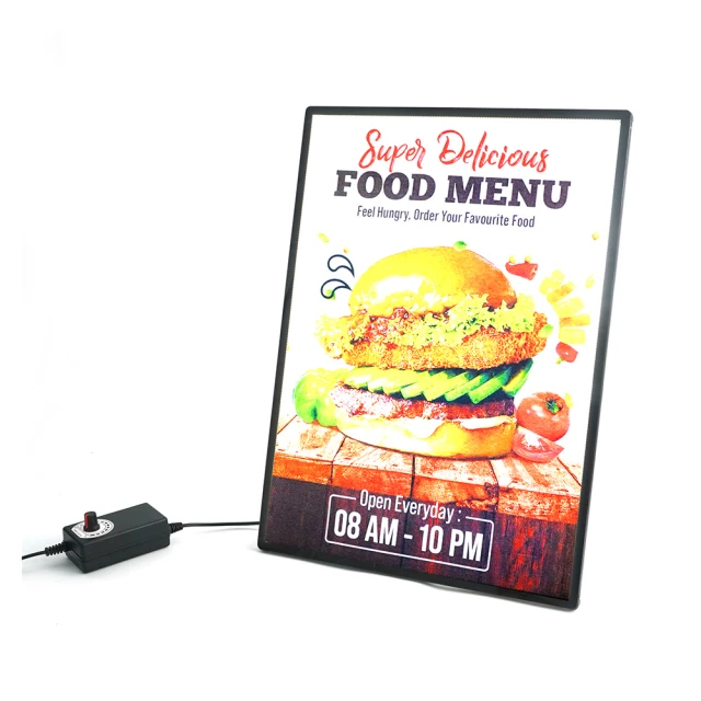 led燈箱廣告牌海報燈箱展示架發光展架立式落地招牌充電戶外燈牌 歷史價格詳細信息