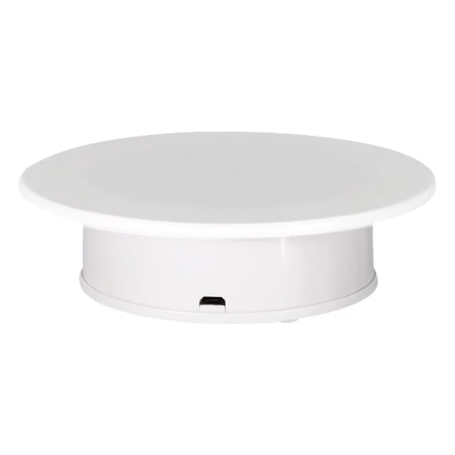 自動旋轉拍攝台14.6cm 三段變速 18650電池/USB 轉盤 歷史價格詳細信息