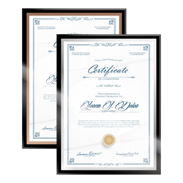 玻璃A4獎狀框證書相框-桂冠銀 歷史價格詳細信息