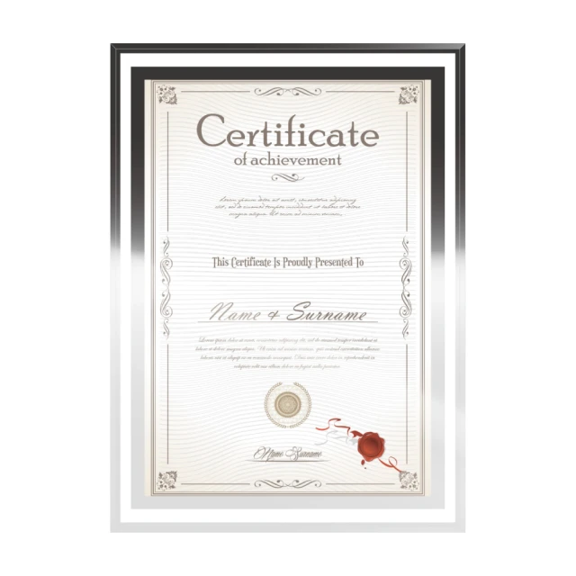 玻璃A4獎狀框證書相框-桂冠銀 歷史價格詳細信息