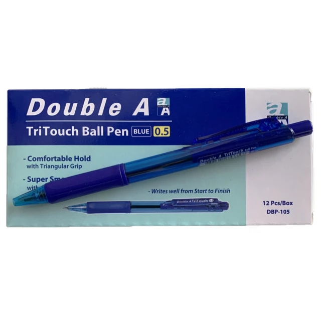 Double A按壓式滑溜原子筆 DBP-107 紅/黑/藍 0.7mm 圓珠筆 書寫筆｜史泰博EZ購 歷史價格詳細信息