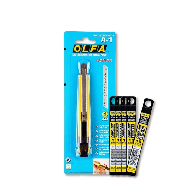 【OLFA】最新進化版小型美工刀A-1型(含30度刀片50片) 歷史價格詳細信息