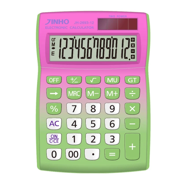 【JINHO 京禾】12位元 雙電源極簡系列計算機JH-2671-B(經典藍) 歷史價格詳細信息