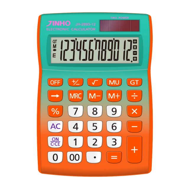 【JINHO 京禾】12位元 雙電源極簡系列計算機JH-2671-B(經典藍) 歷史價格詳細信息