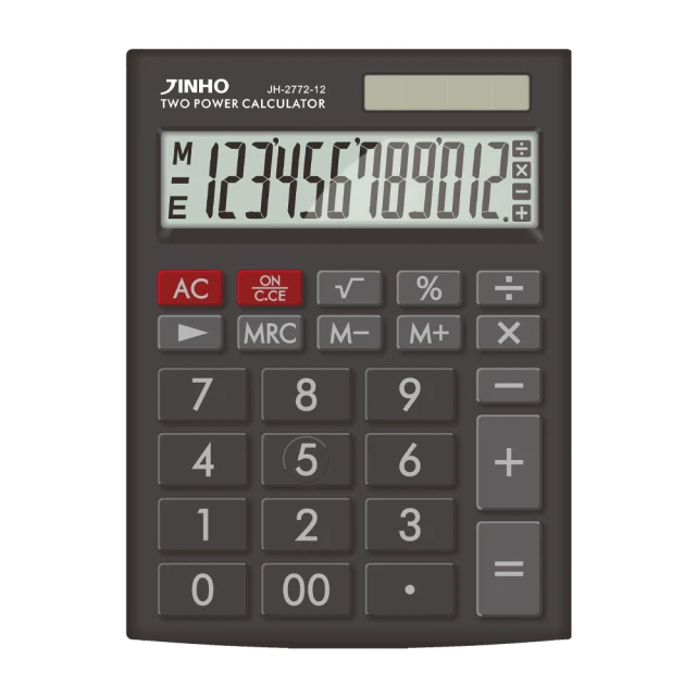 【JINHO 京禾】12位元 雙電源極簡系列計算機JH-2671-B(經典藍) 歷史價格詳細信息