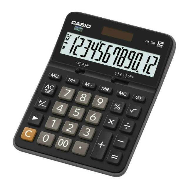 【CASIO 卡西歐】12位數雙電源稅率商用計算機(MS-120FM-PK) 歷史價格詳細信息