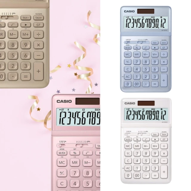 【CASIO】卡西歐 JW-200SC 香檳時尚 12位數 可掀式面板 計算機 共7色 台灣卡西歐保固兩年 歷史價格詳細信息